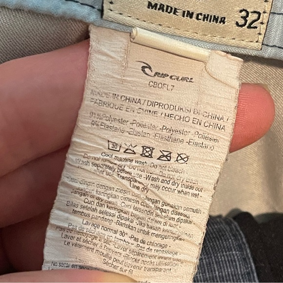 Rip Curl Surf Craft Summer Board Shorts Sz 32 - Picture 4 of 10